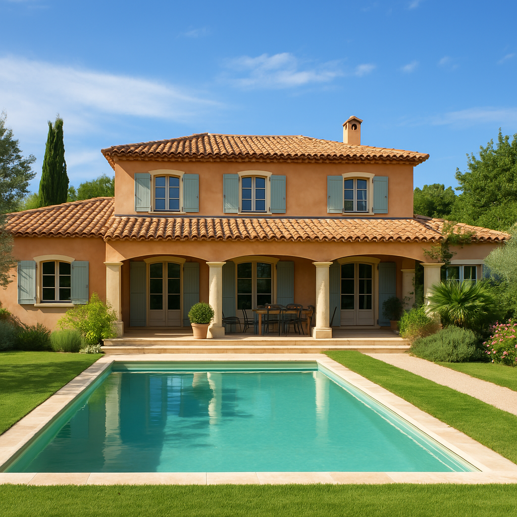 Villa en région PACA - Cabinet d'expertise immobilière et bâtiment
